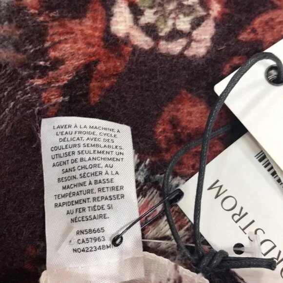 Treasure & Bond Floral Print Scarf - Picture 6 of 7